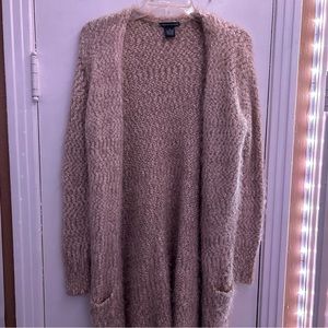 Chelsea &Theodore Soft Eyelash Knit
Open Cardigan